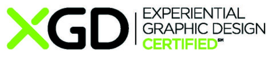 XGD Experiential Graphic Design Certified mark